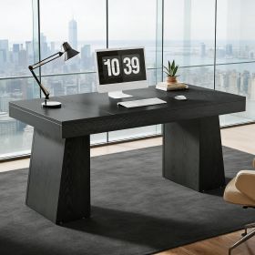 Executive Desk, Modern Wood Computer Desk Workstation Desk