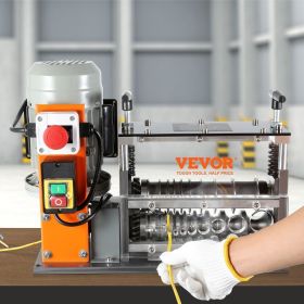 Automatic Wire Stripping Machine, 0.06'-1.26' Electric Motorized Cable Stripper, 750 W, 98 Ft Min Wire Peeler With Visible Stripping Depth Refere (Option: Blue)